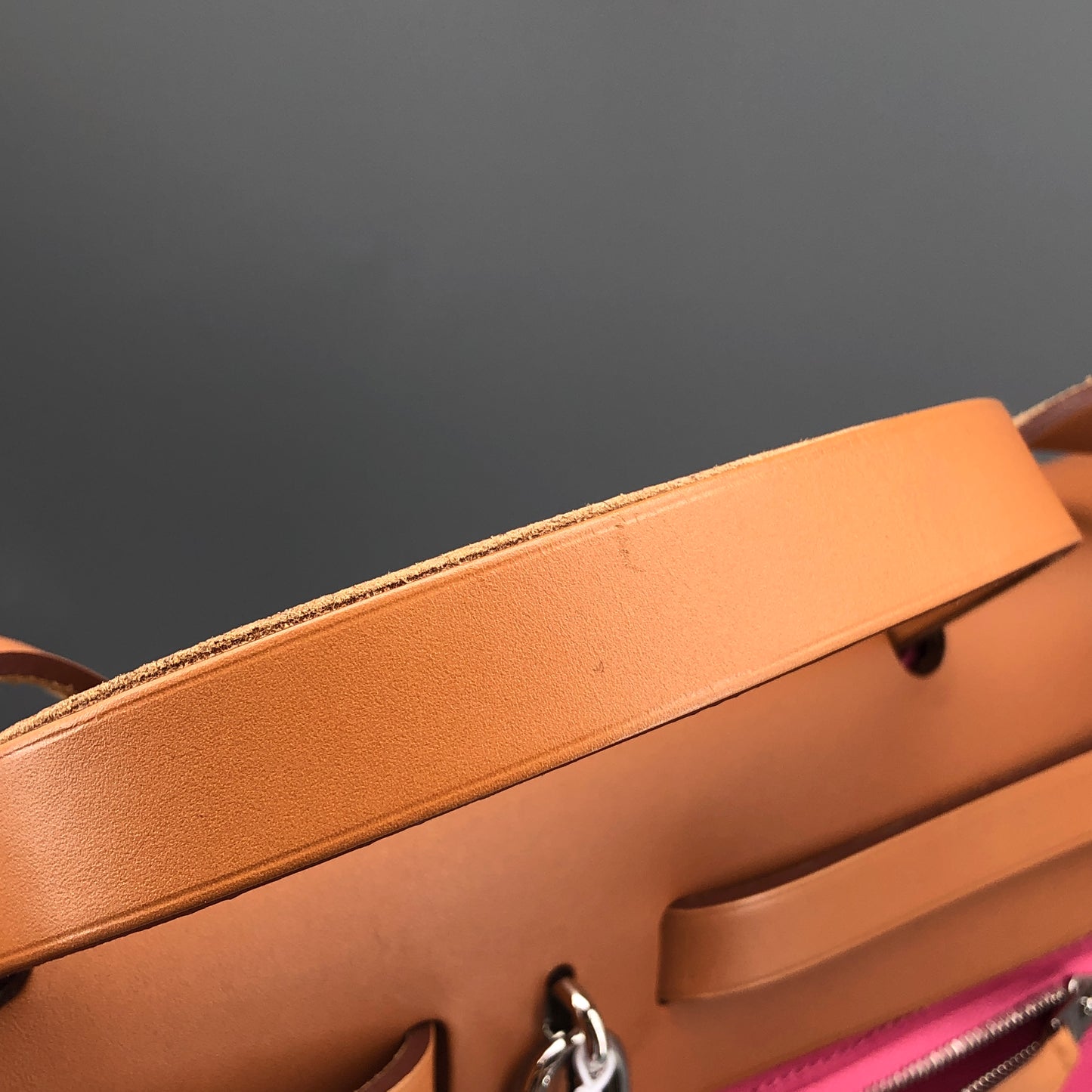 Hermes 2011 Pink Canvas Herbag 31  Shoulder Bag