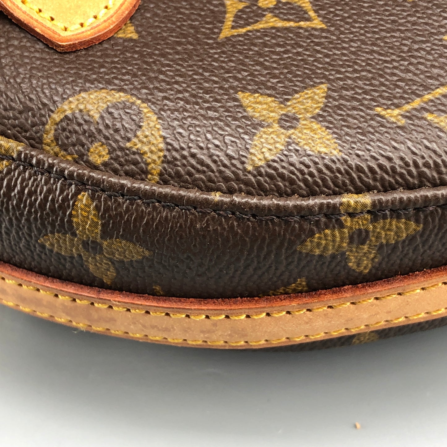 Louis Vuitton Vintage Monogram Chantilly Crossbody Bag Brown