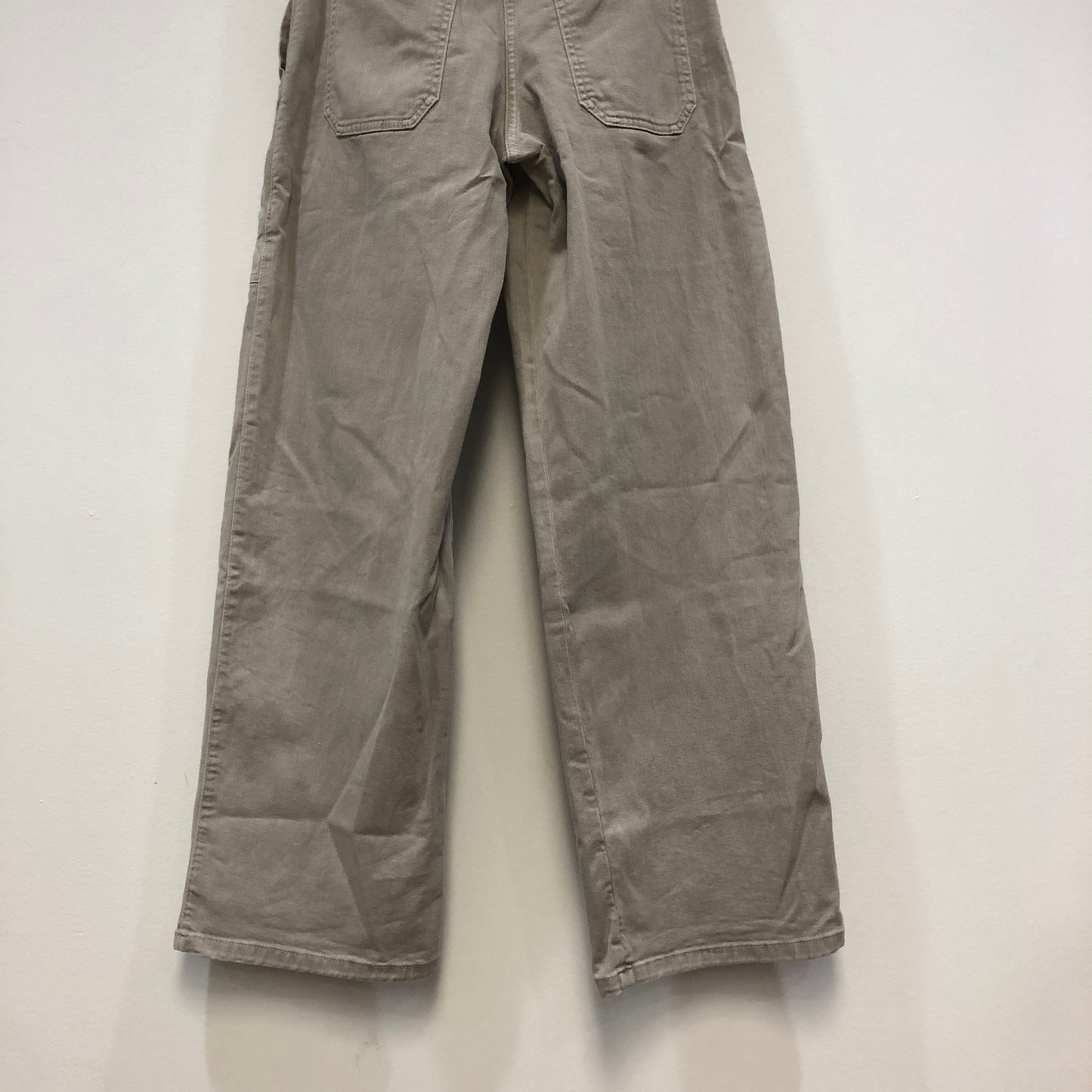 Brunello Cucinelli Grey Straight-Leg Cotton Pants Size 38