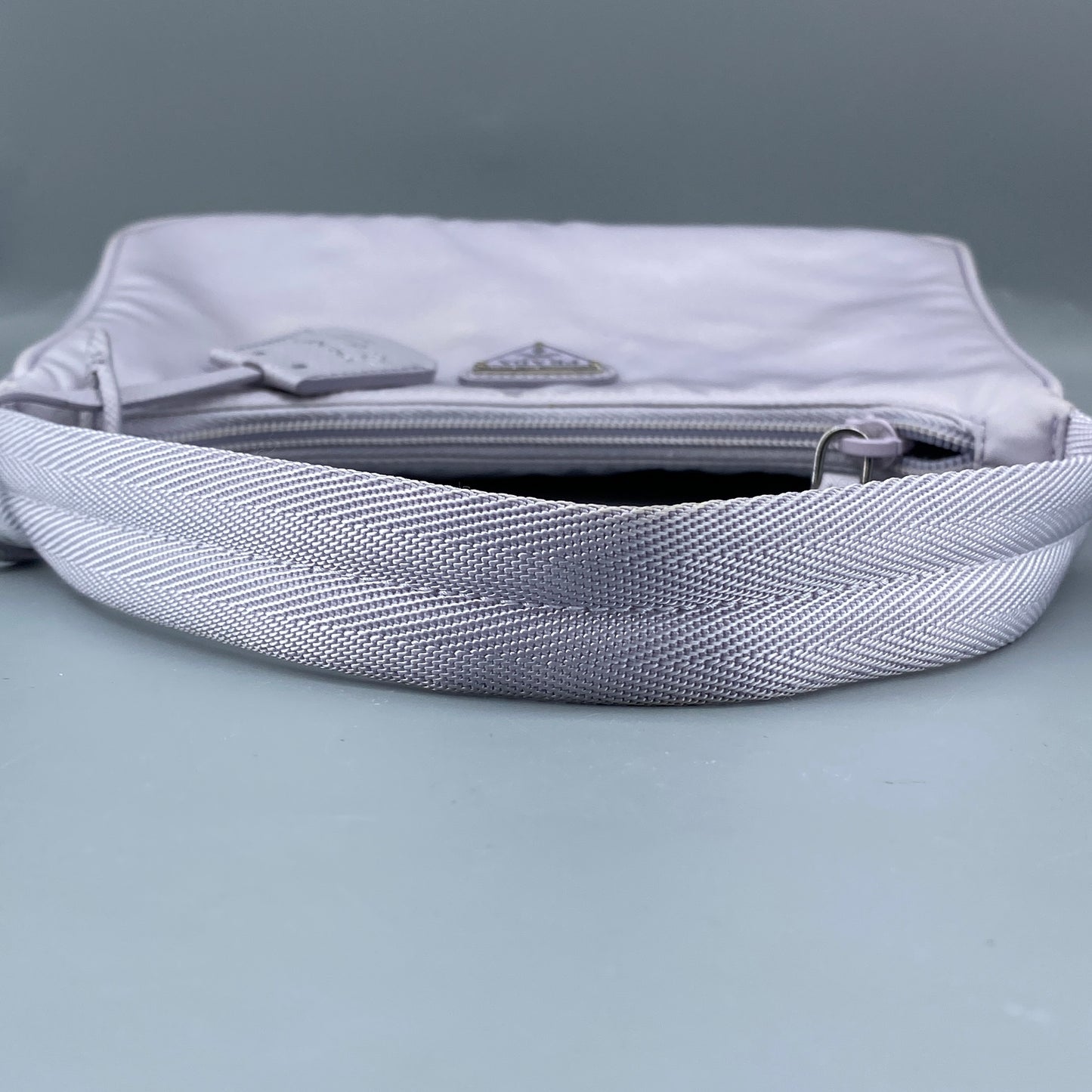 Prada Light Purple Re-Nylon Hobo Shoulder Bag