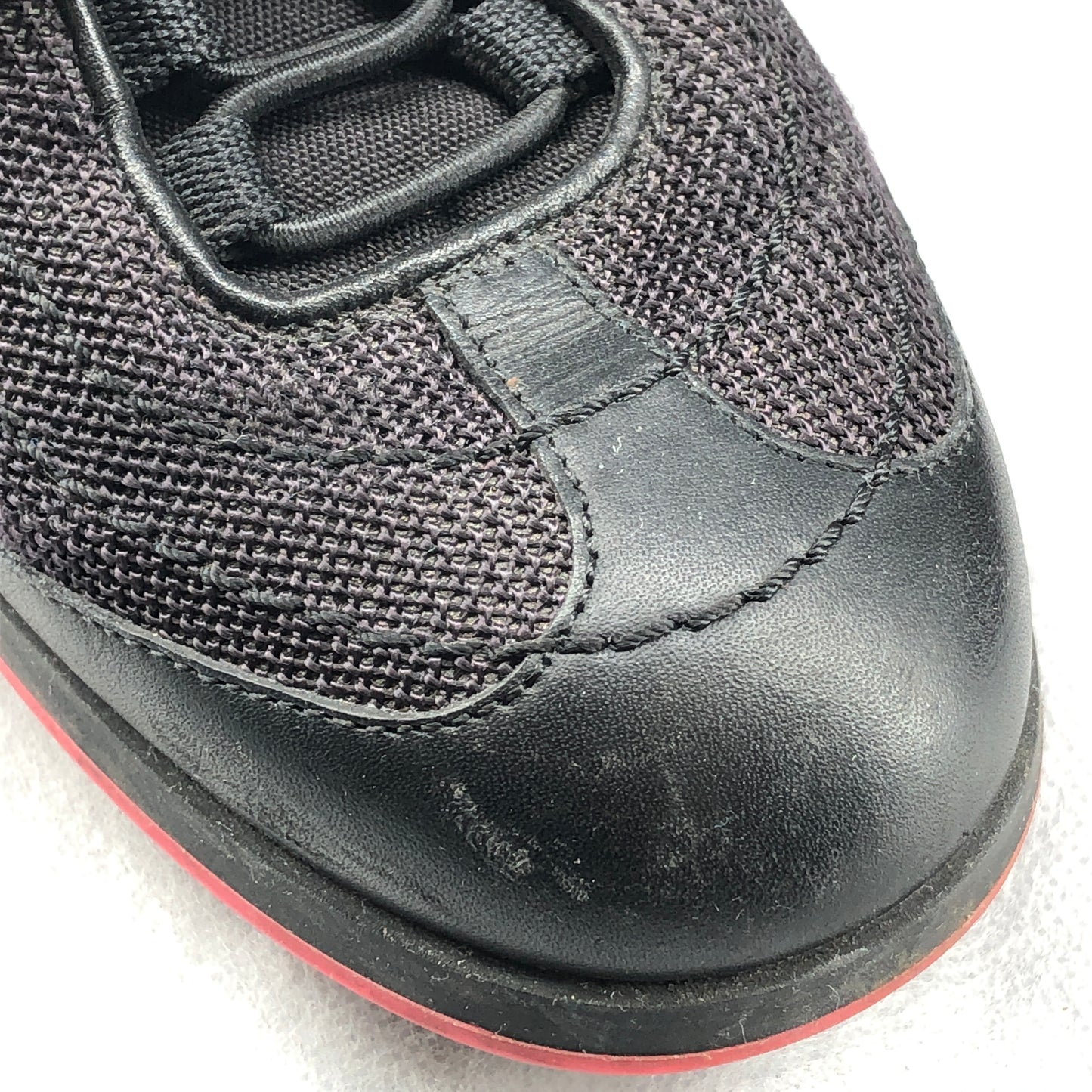 Louis Vuitton Black Mesh & Pink Lining Low Top Casual Sneakers 35