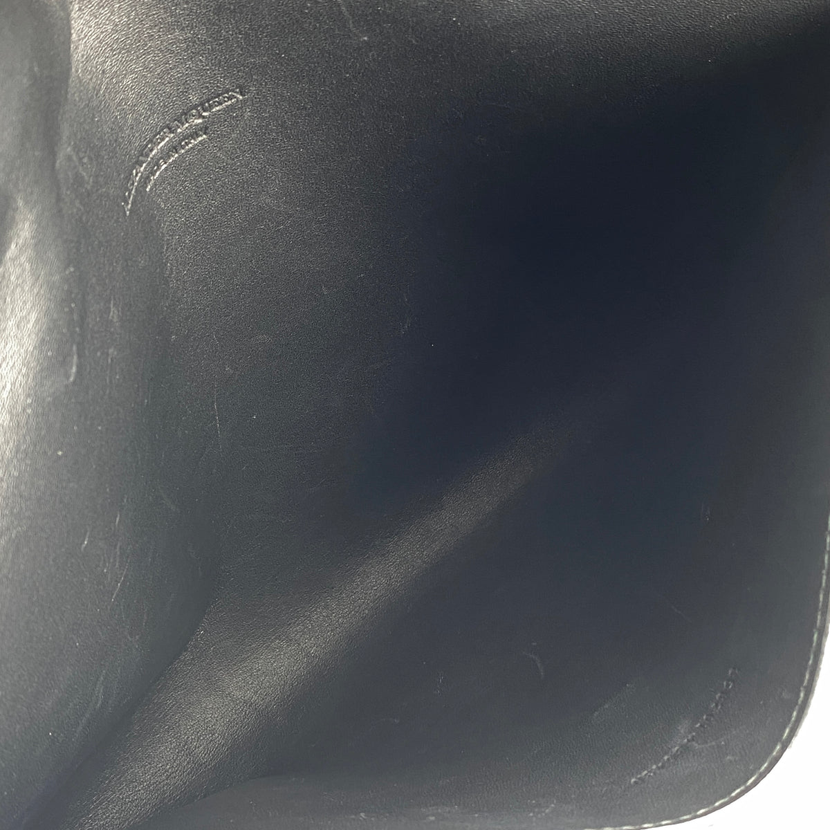 Alexander McQueen Black Leather Clutch Bag