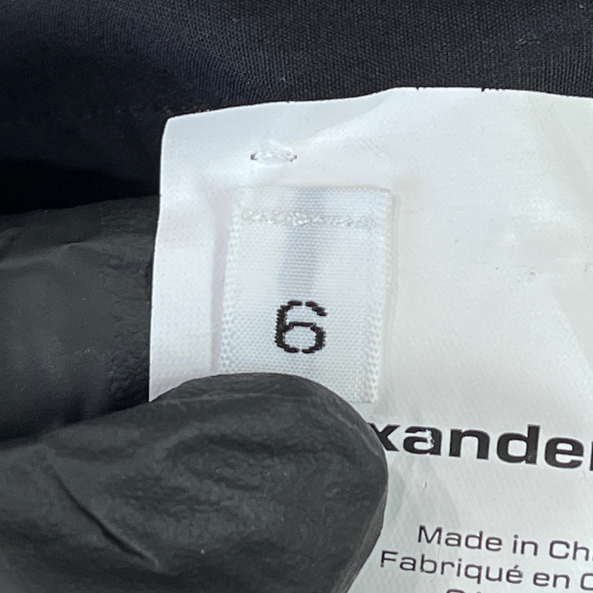 Alexander Wang Black Short Sleeve Shirt Dress Size 6