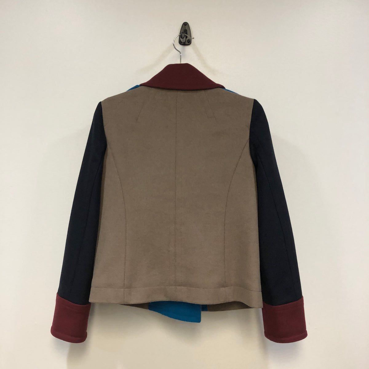 Marc Jacobs Multi‑Color Colorblock Double Breasted Jacket Size 4