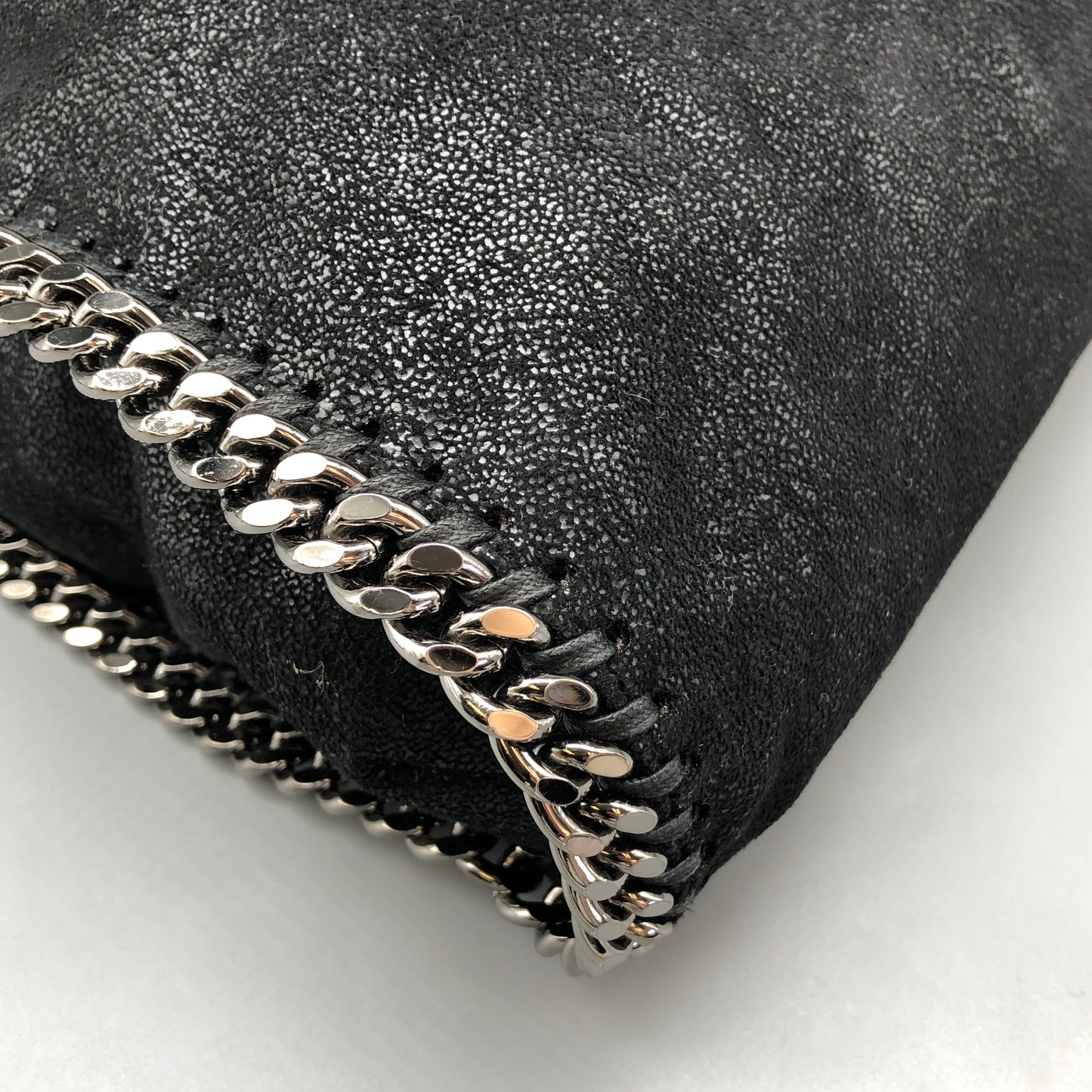 Stella McCartney Falabella Black Chain Shoulder Bag