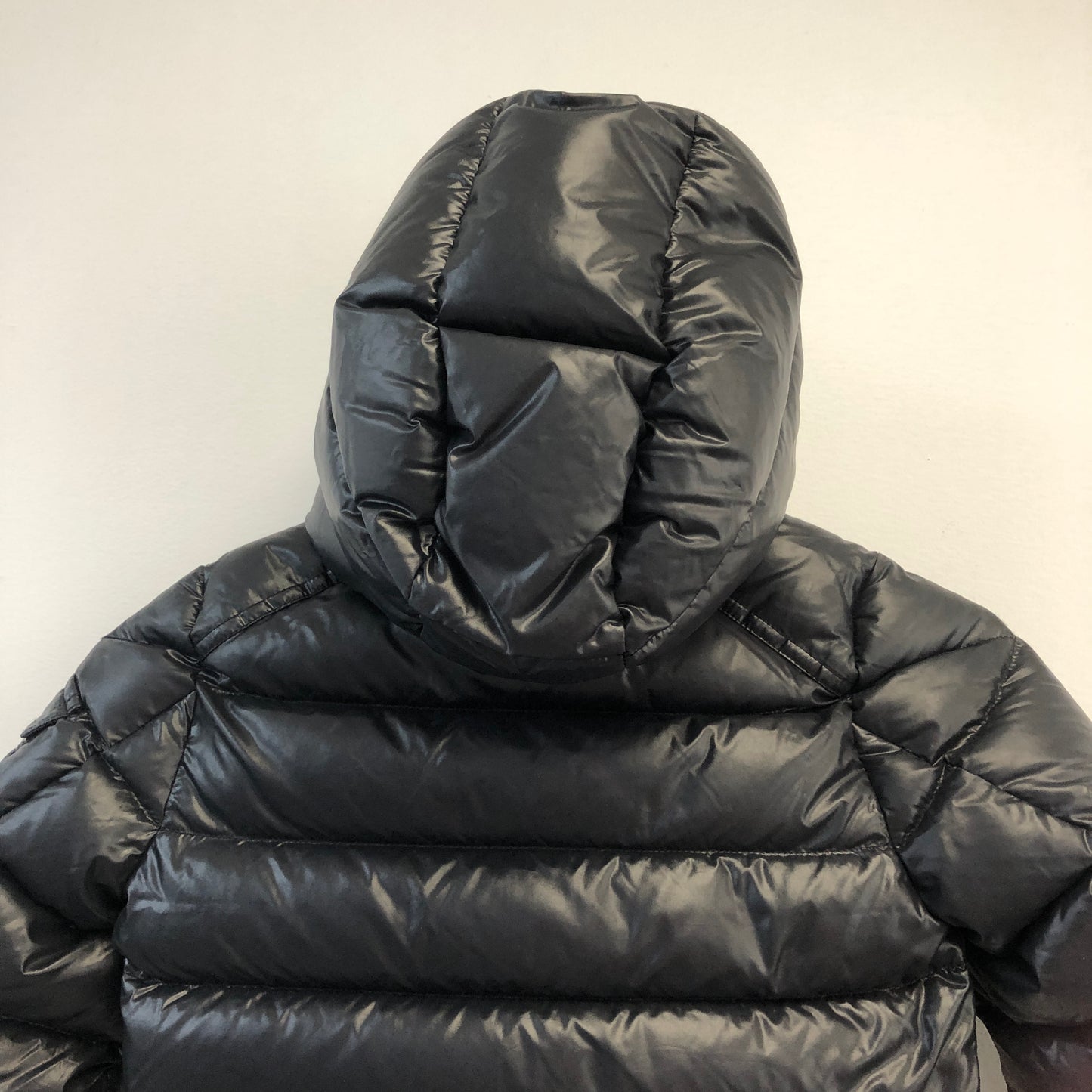 Moncler Kids Detachable Hood Down Jacket 4Y / 104cm Black