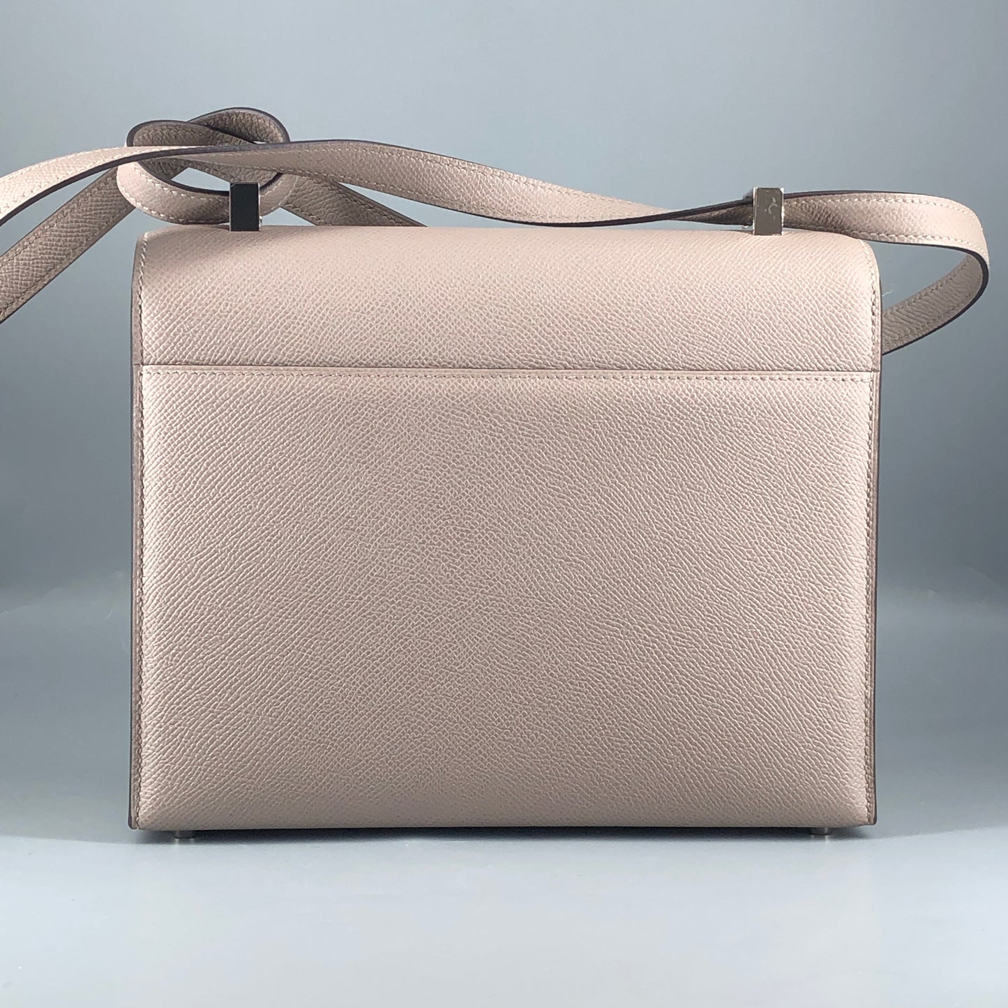Hermes 2017 Verrou 23cm Bag Asphalt Grey