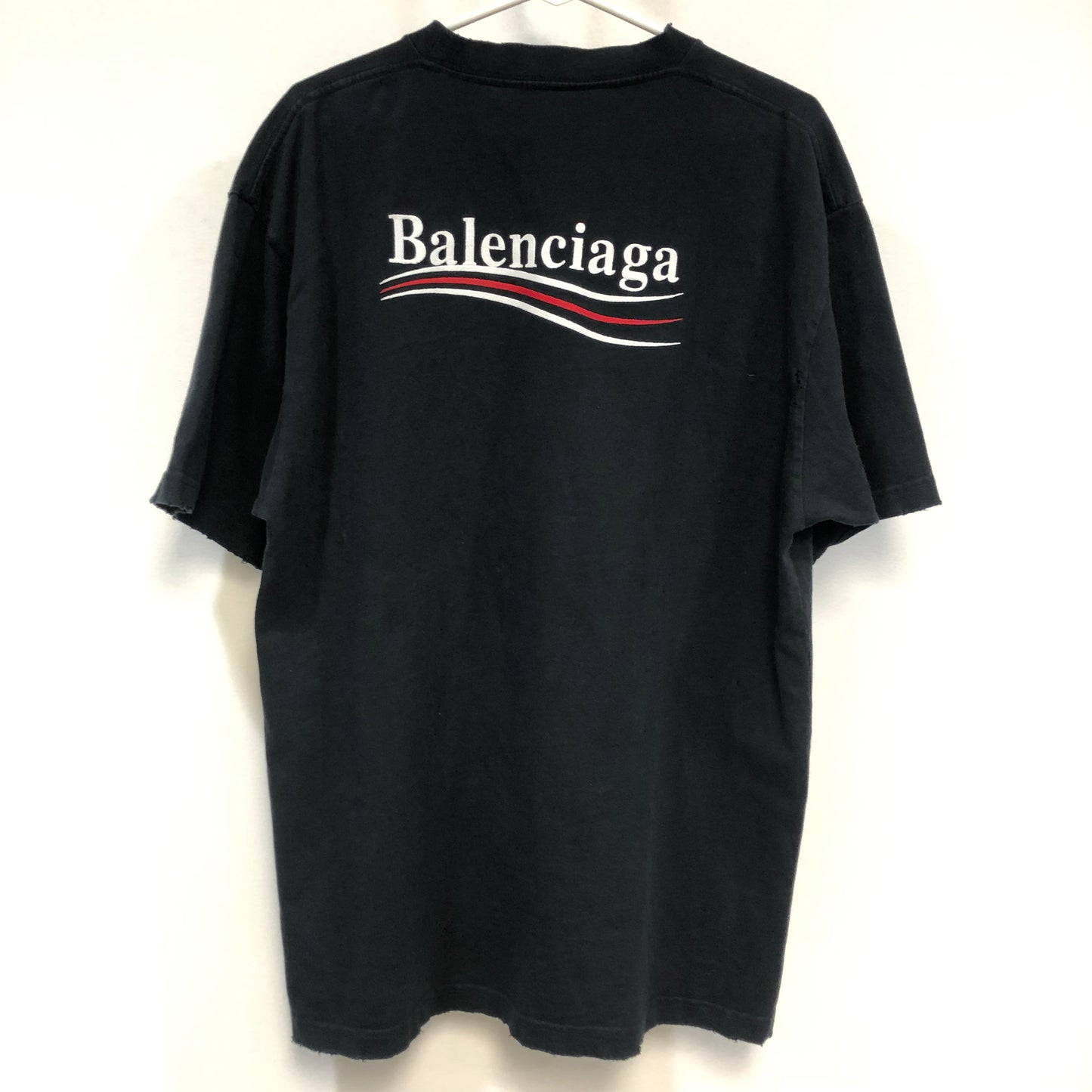 Balenciaga Logo T-Shirt Size XS Black