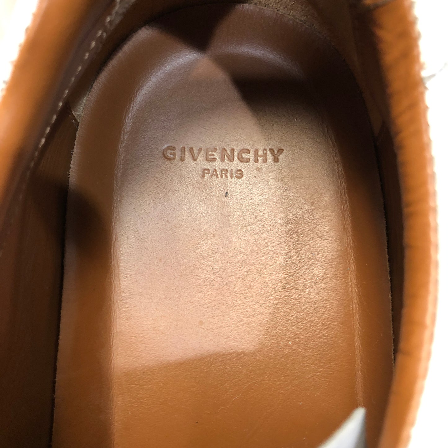 Givenchy Men's Low-Top Sneakers Size 40 White/Black