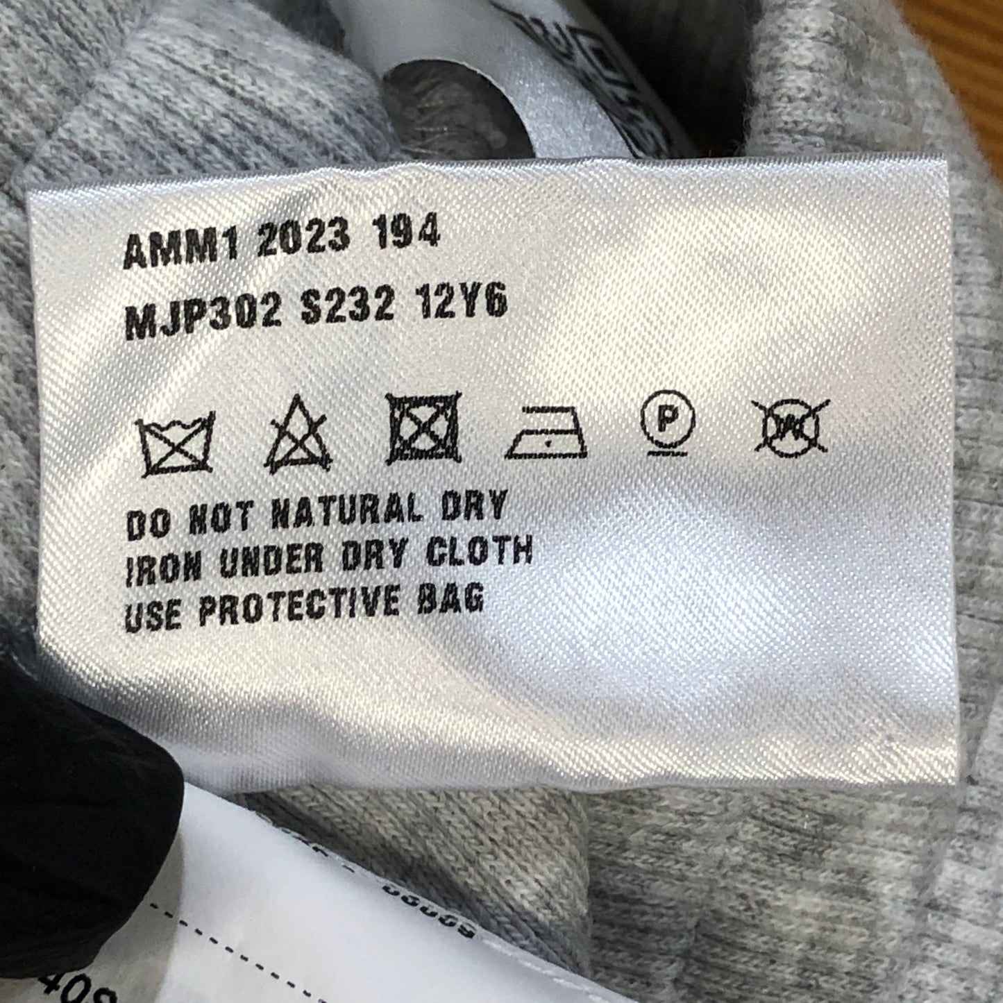 Miu Miu Light Grey Drawstring Jogger Sweatpants Size 40S