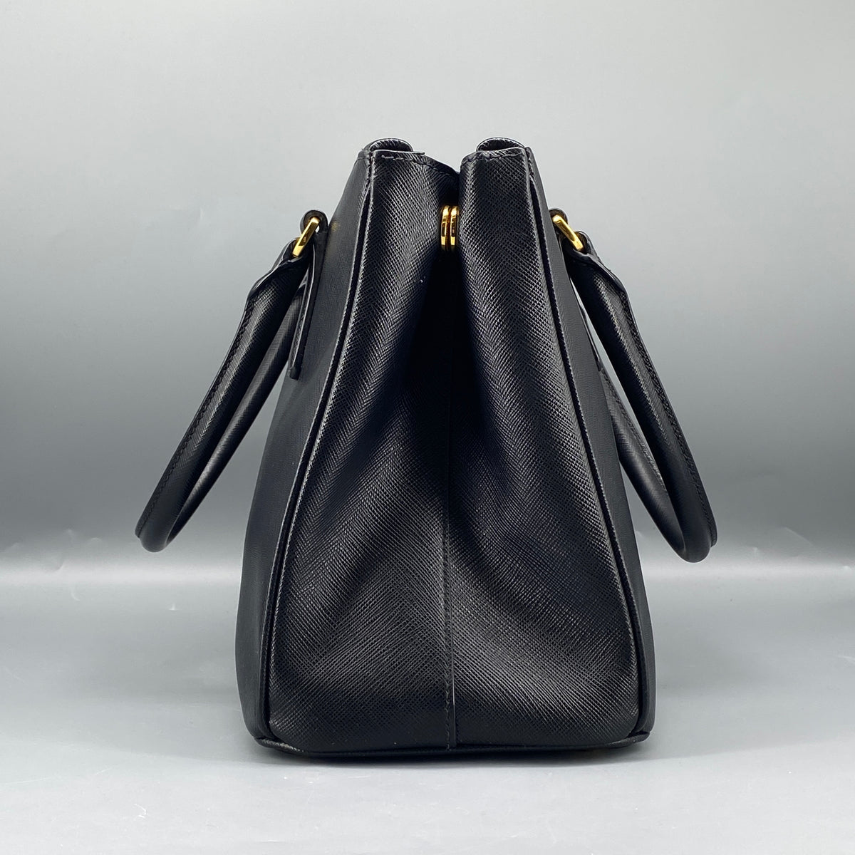 Prada Galleria Large  Bag Black Saffiano Leather