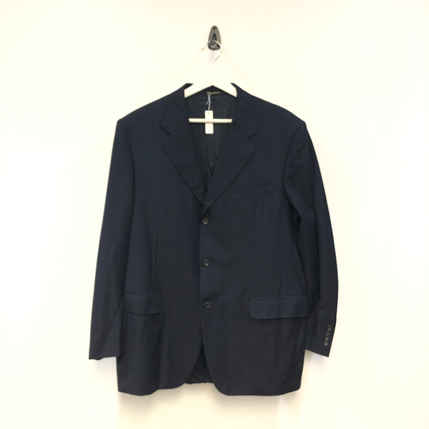 Lanvin Navy Blue Super 150s Wool Blazer US Size 6