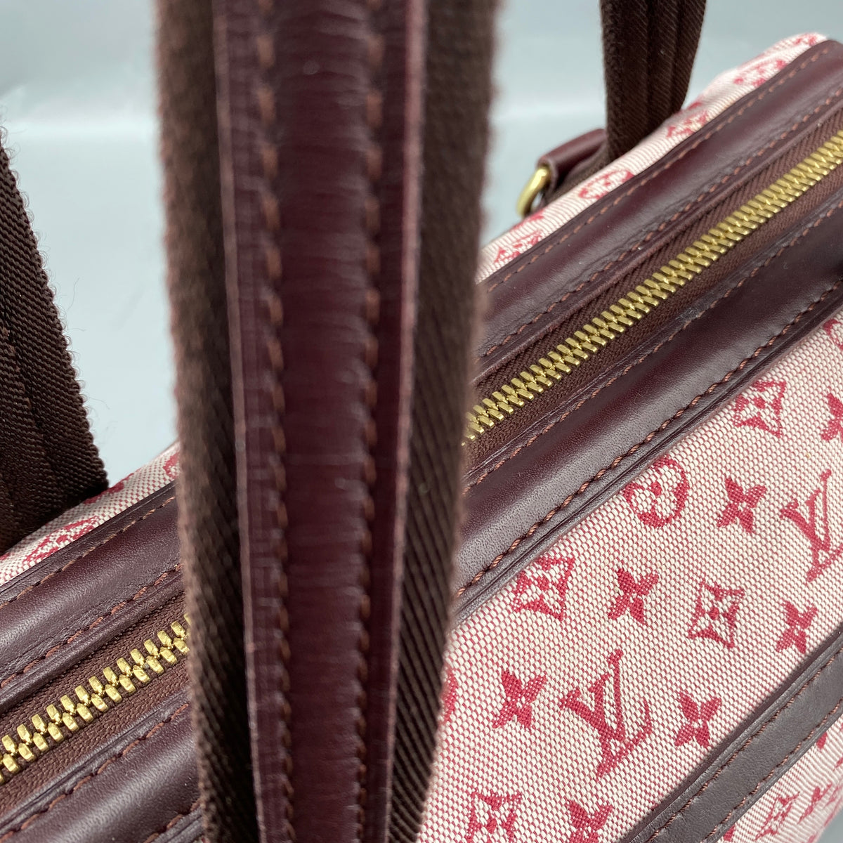Louis Vuitton Mini Monogram Josephine PM Cherry Handbag