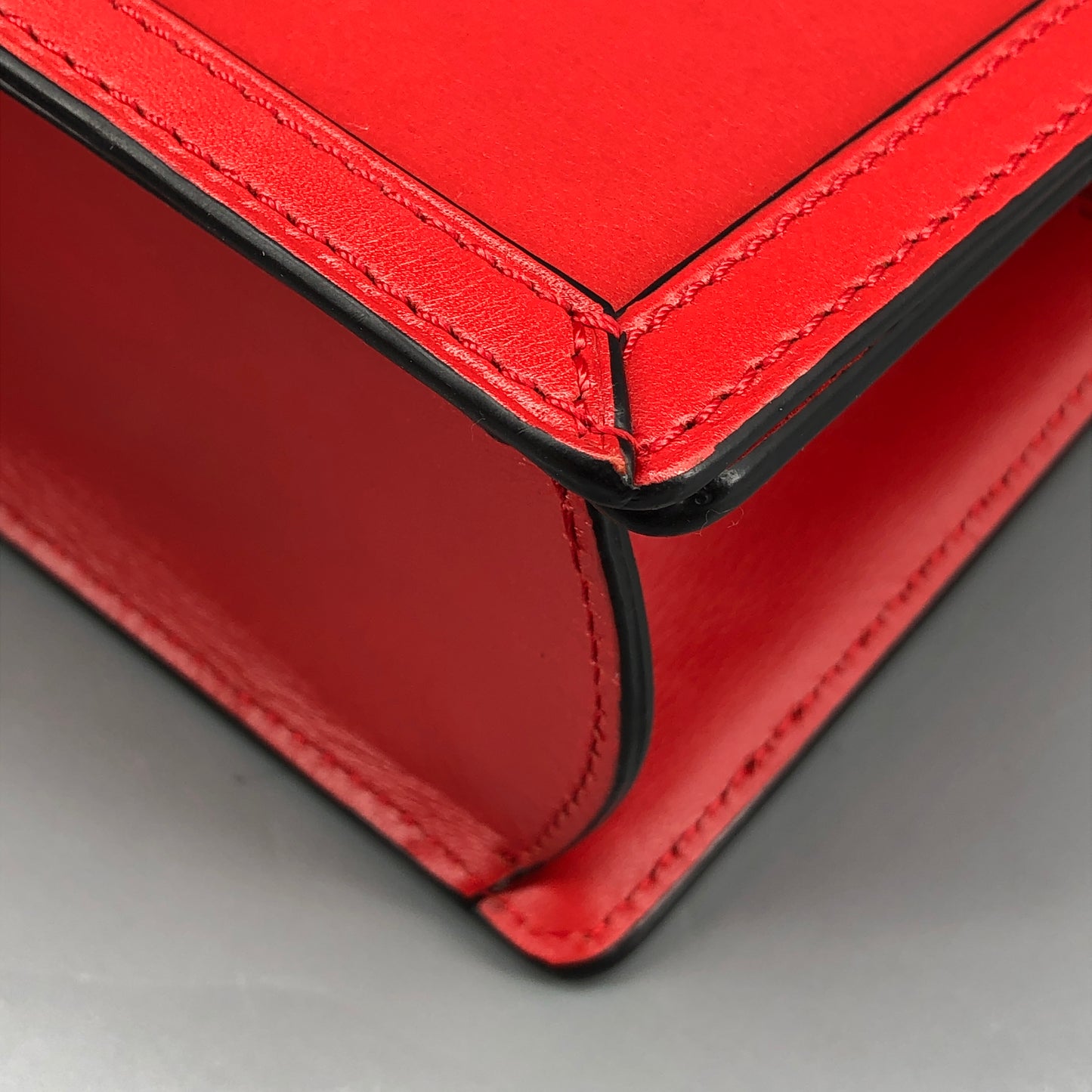 Loewe Barcelona Red Smooth Calfskin Crossbody Bag