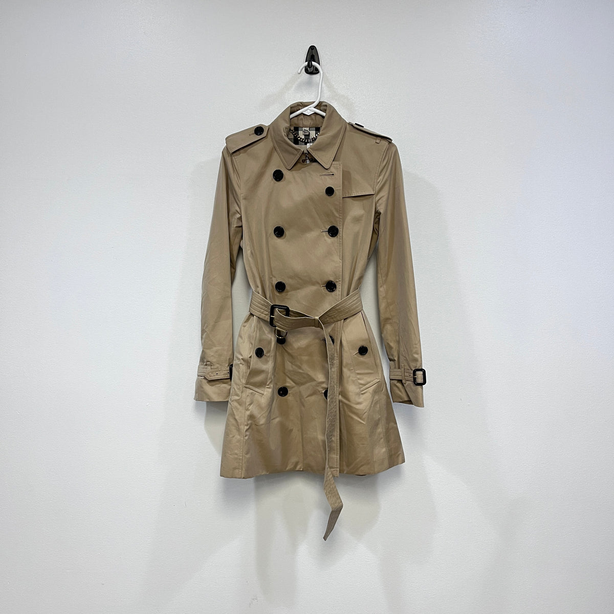 Burberry Khaki Trench Coat US Size 6