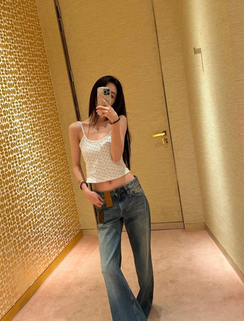 Louis Vuitton Blue Jeans size 38