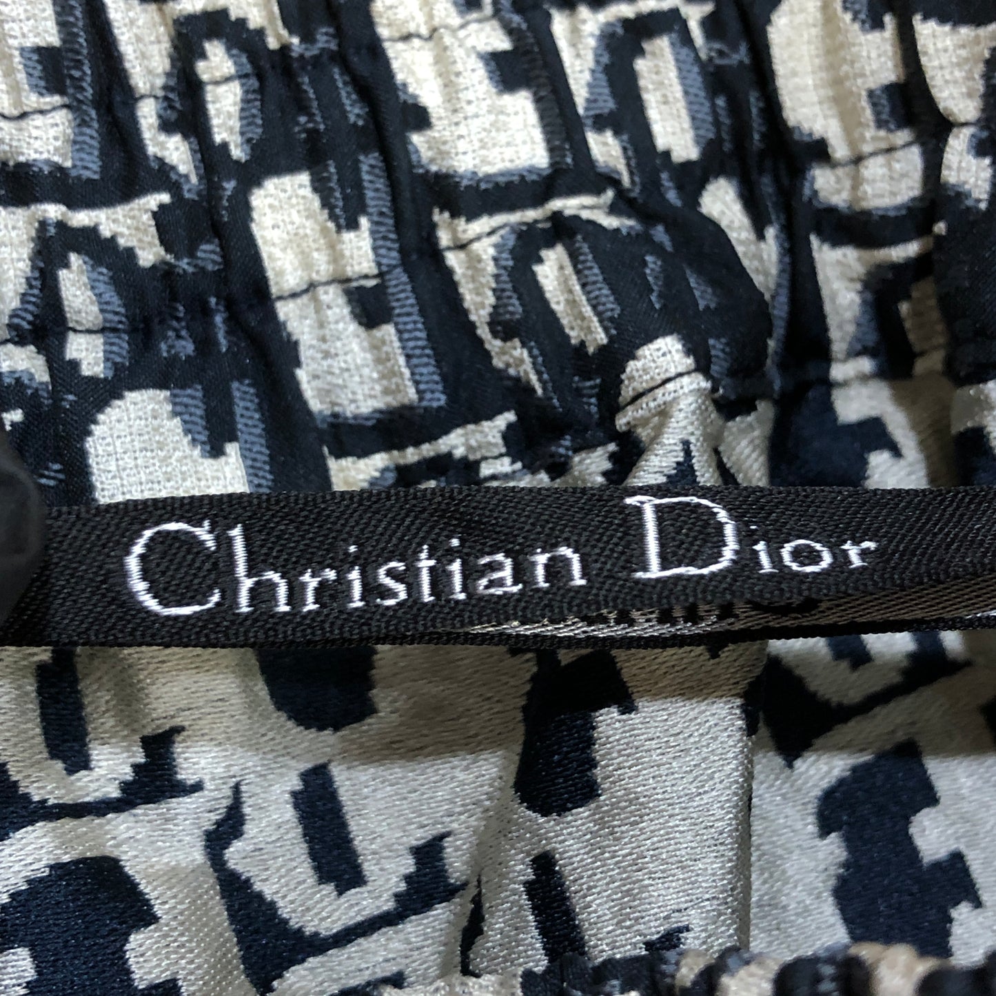 Christian Dior Oblique Logo Print Women's Shorts US Size 6