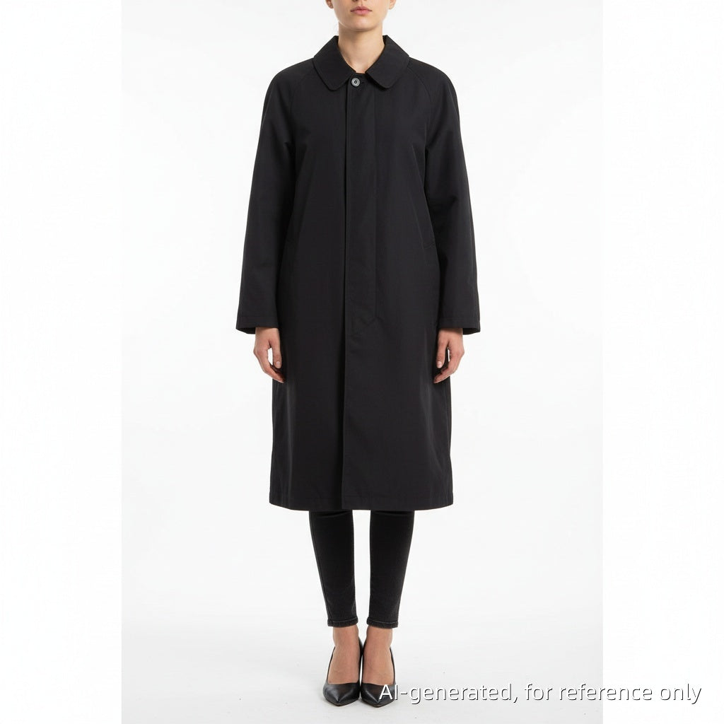 Burberry Detachable Liner Coat Black Size 44R