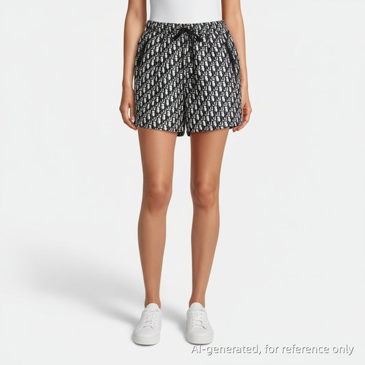 Christian Dior Oblique Shorts Size 36 Navy