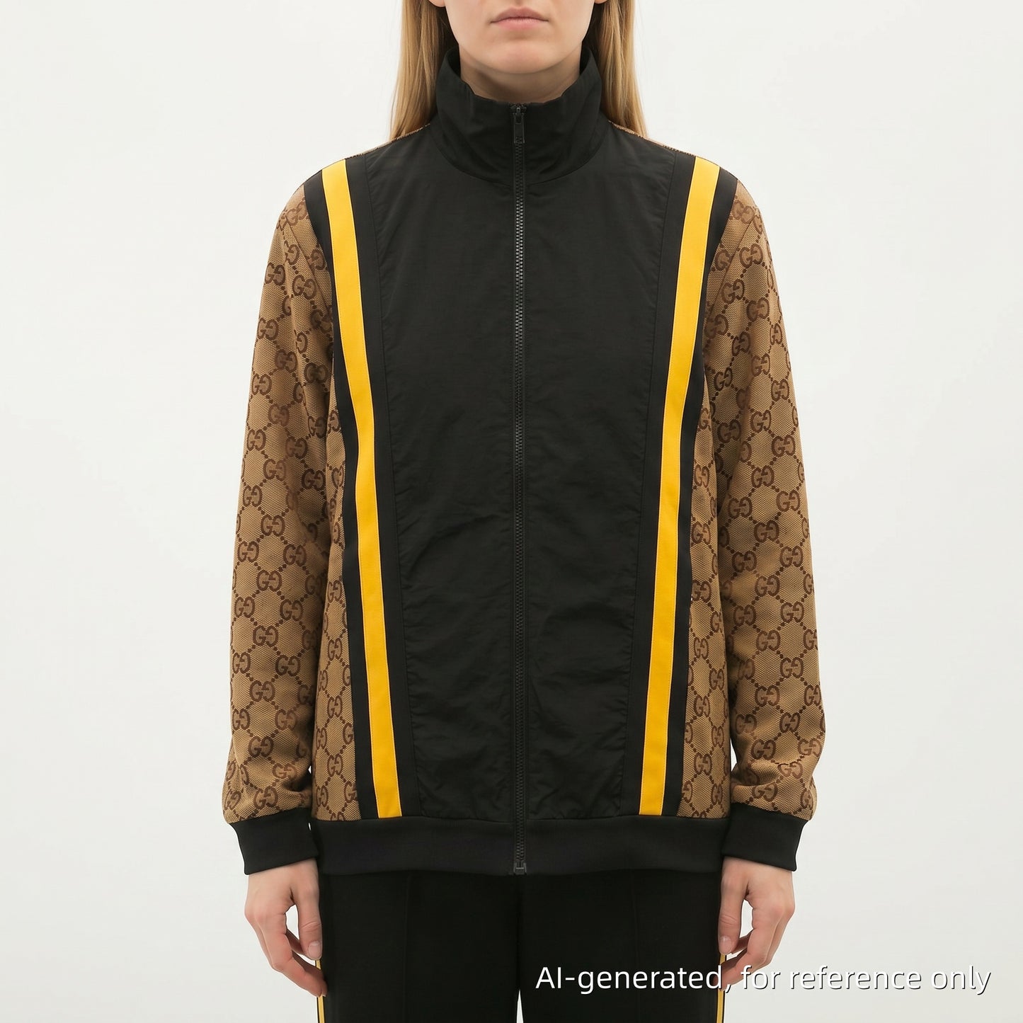Gucci GG Supreme Eagle Print Track Jacket Size XL