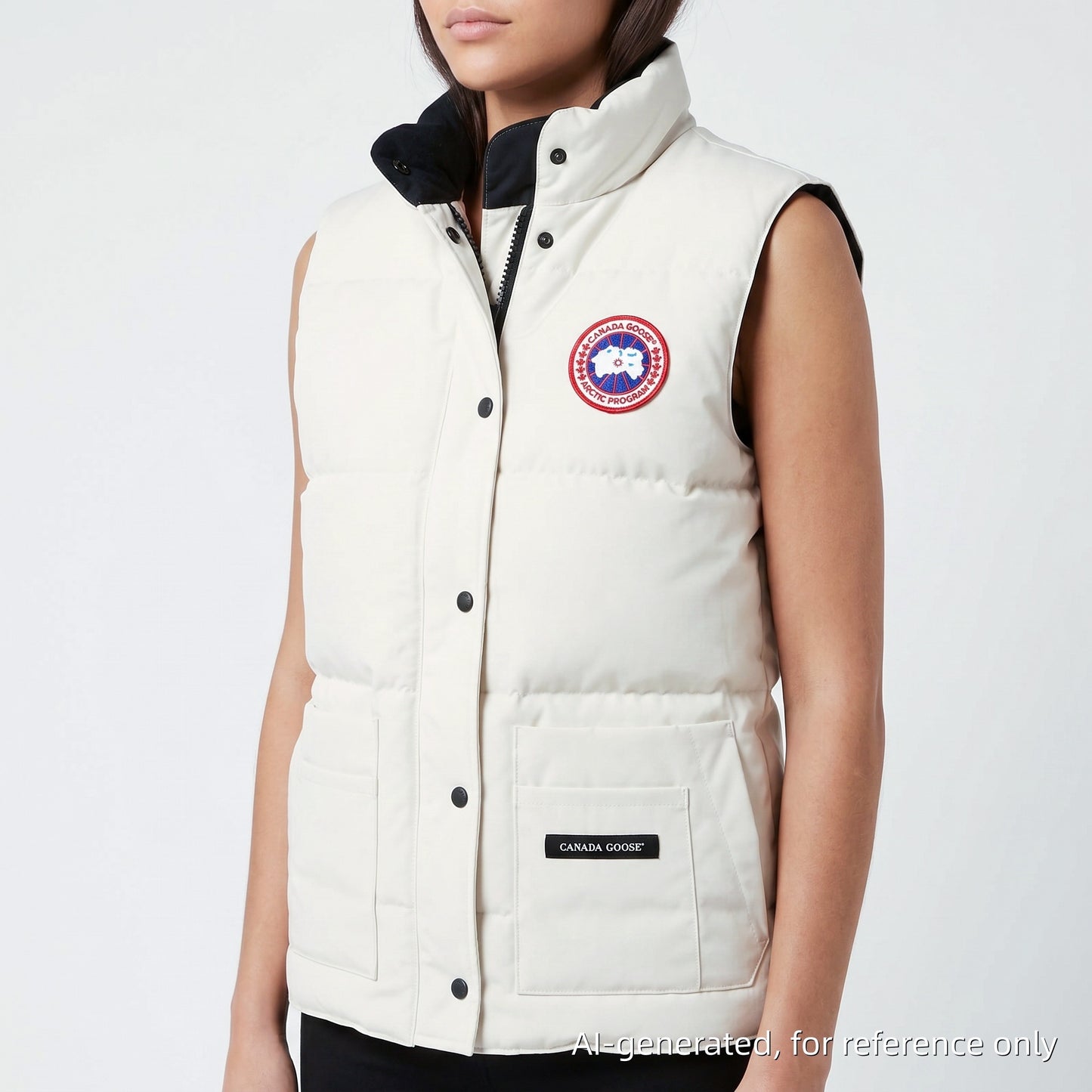 Canada Goose Freestyle Crew Vest Size M White