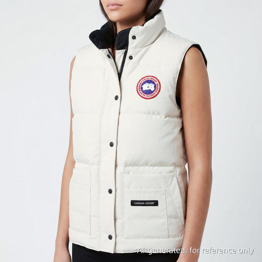 Canada Goose Freestyle Crew Vest Size M White