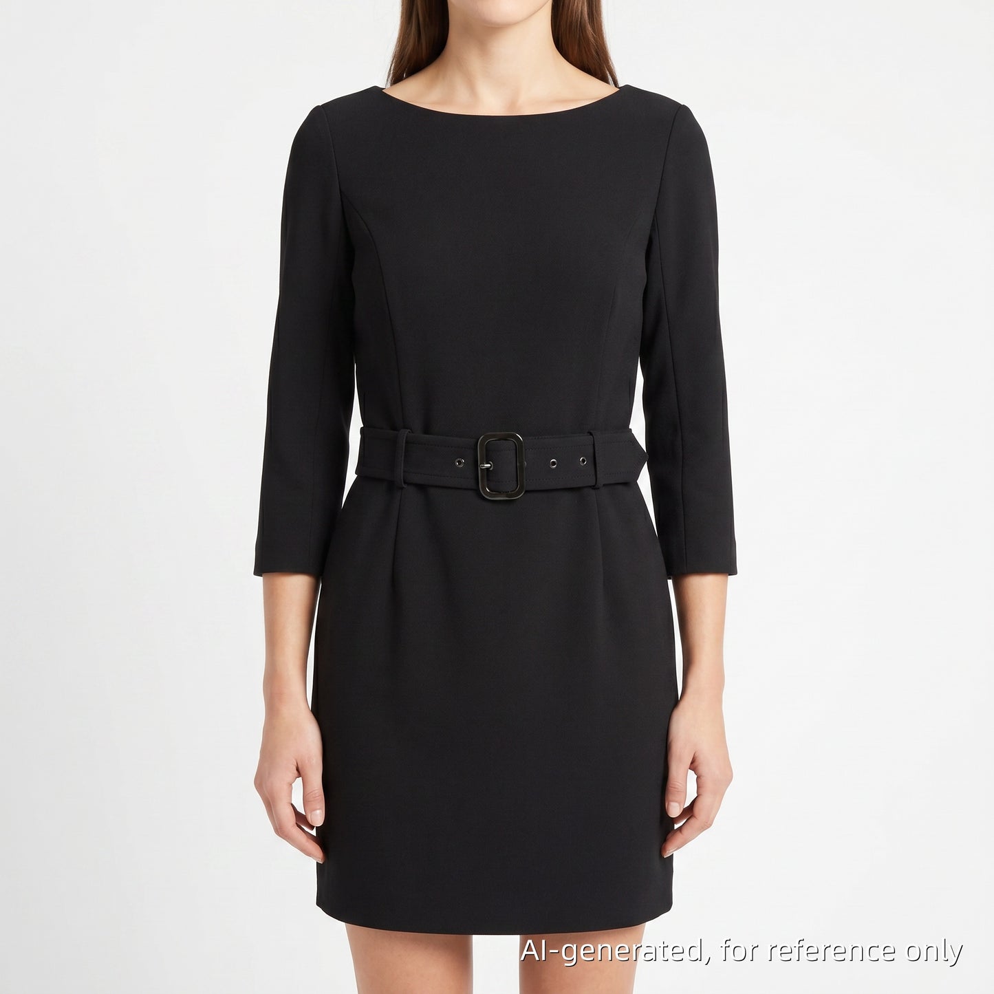 Burberry Blue Label Belted Mini Dress Size 38 Black