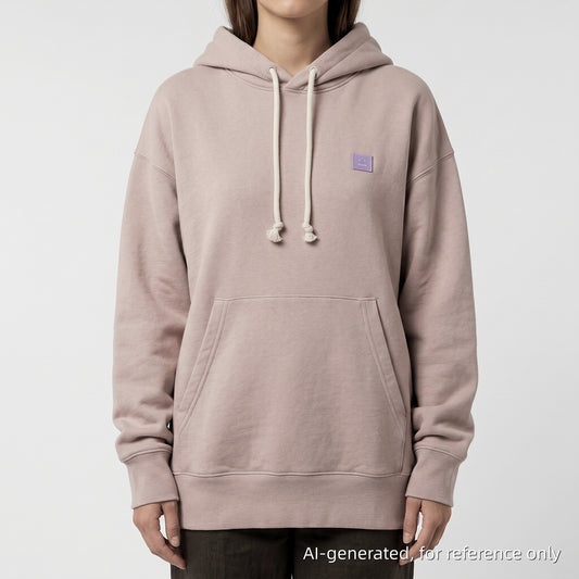 Acne Studios Pink Soft Cotton Hoodie