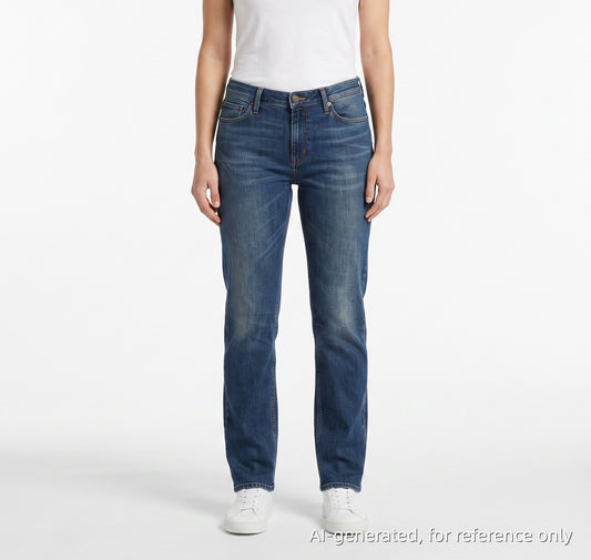 Burberry Blue Straight Leg Denim Jeans 38W 32L