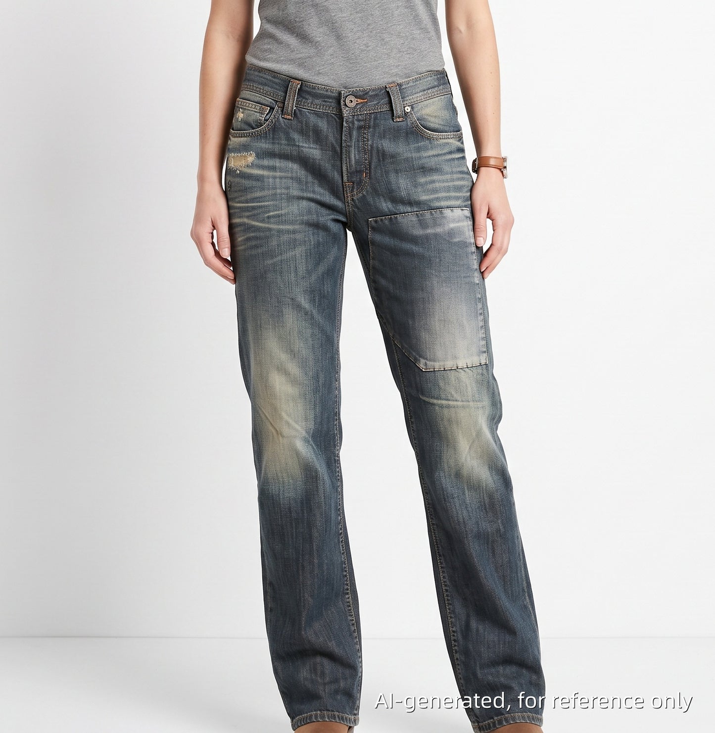 Hugo Boss Washed Straight Denim Jeans  W38 L34