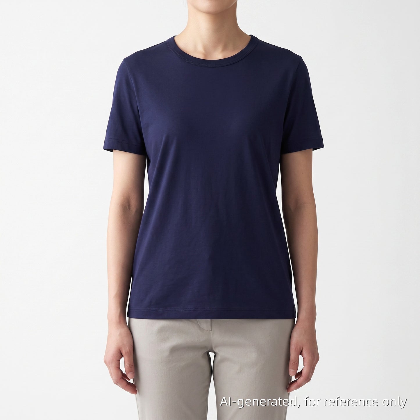 Loro Piana Deep Grape Short Sleeve T-shirt Size 46