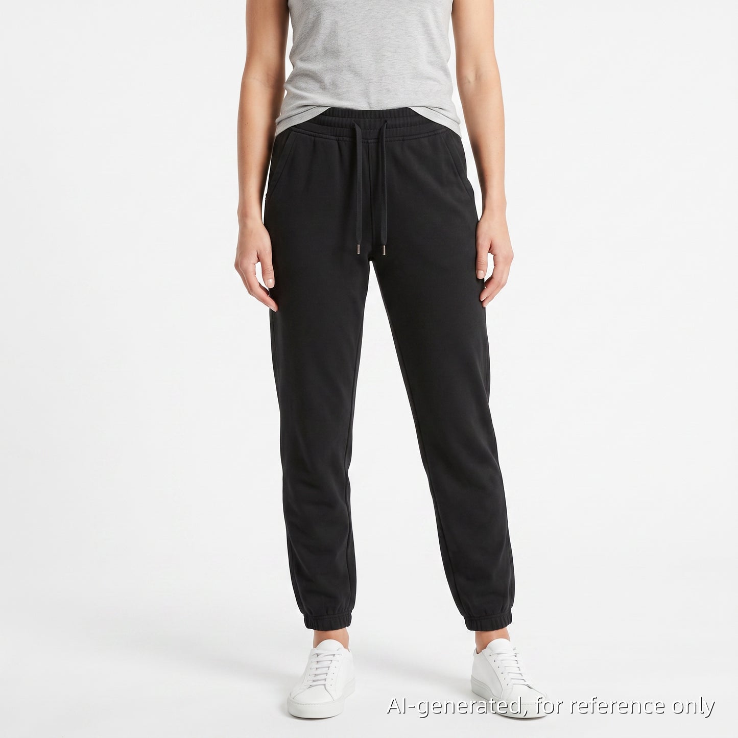 Loro Piana Black Knit Jogger Pants Size 40