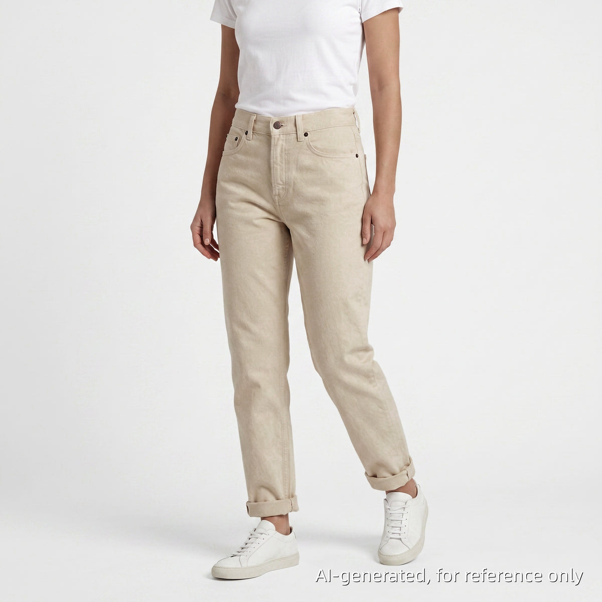 Celine Beige Denim Jeans size 26