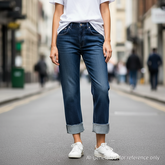 Loewe High-Rise Cropped Denim Jeans