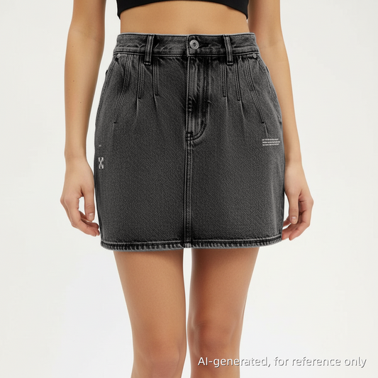 Off-White Denim Mini Skirt Size 38 – Very Good